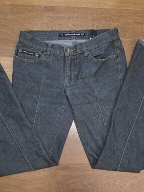 Dark Gray Low Rise Jeans